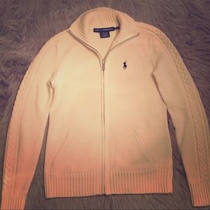Ralph Lauren Sport Cream Sweater Womens XS